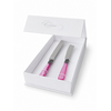 Cake & Pastry Knife Gift Set, Fuchsia (Mother-of-Pearl), EME Napoleon