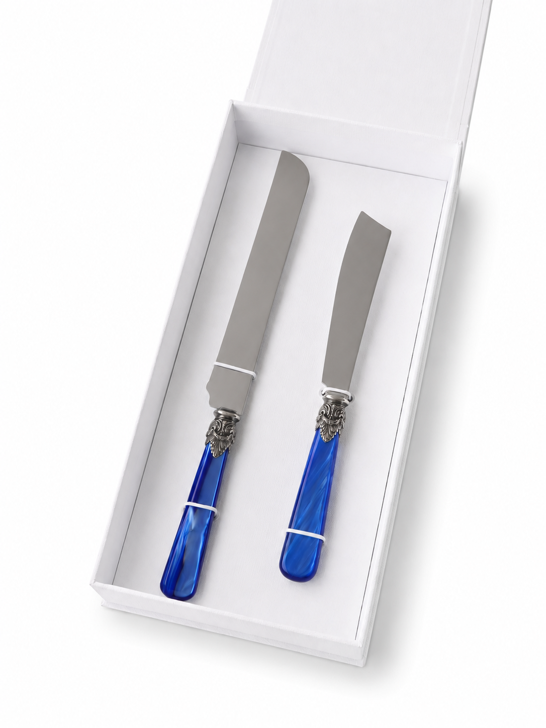 Taart- & Cakemes Cadeauset, Blauw (parelmoer), EME Napoleon