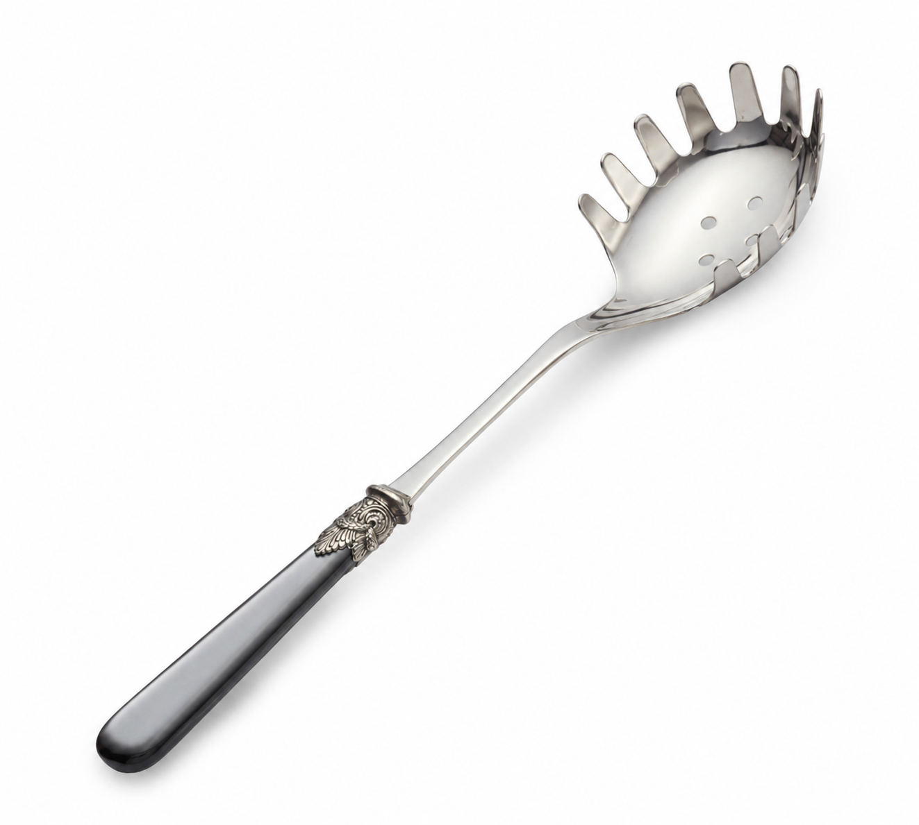 Spaghetti spoon, Gray (mother-of-pearl)
