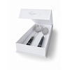 Coffret Couverts à Pâtes, Cuillère à Spaghetti et Cuillère Perforée, Noir (nacré)