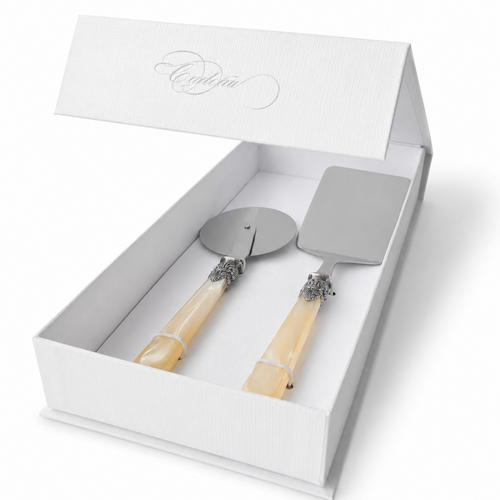 Pasta Cutlery Gift Set, Lasagna Server and Pizza Cutter