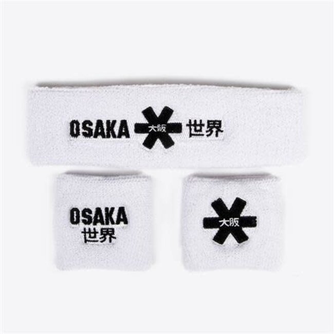 Osaka Sweatband Set 2.0 White