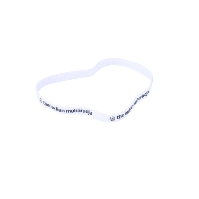 The Indian Maharadja Hairband - white