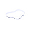 The Indian Maharadja Hairband - white