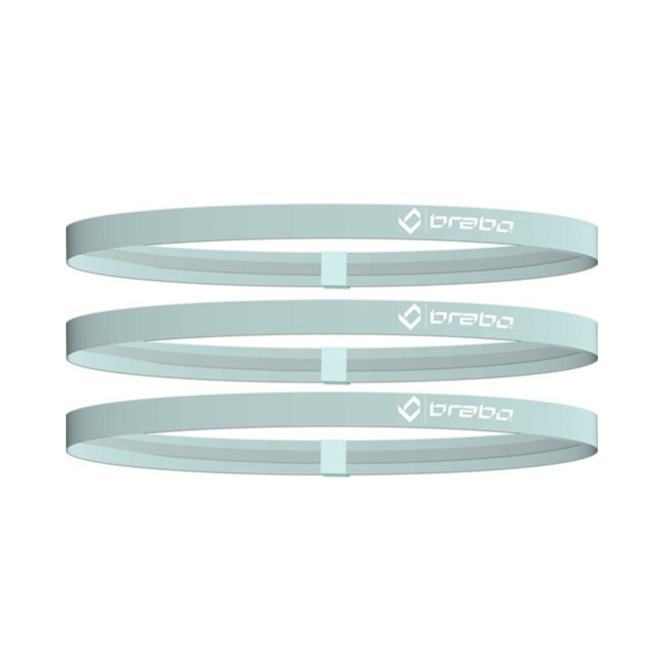 Brabo Hair Elastic Mint (3pcs 10mm)