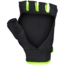 Touch half finger player glove black / yellow