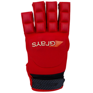 Anatomic Pro half finger player glove Red