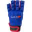 Anatomic Pro half finger player glove navy / fluo red