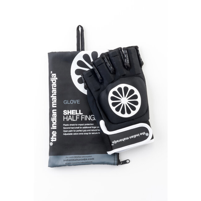The Indian Maharadja Glove shell half (left) Black