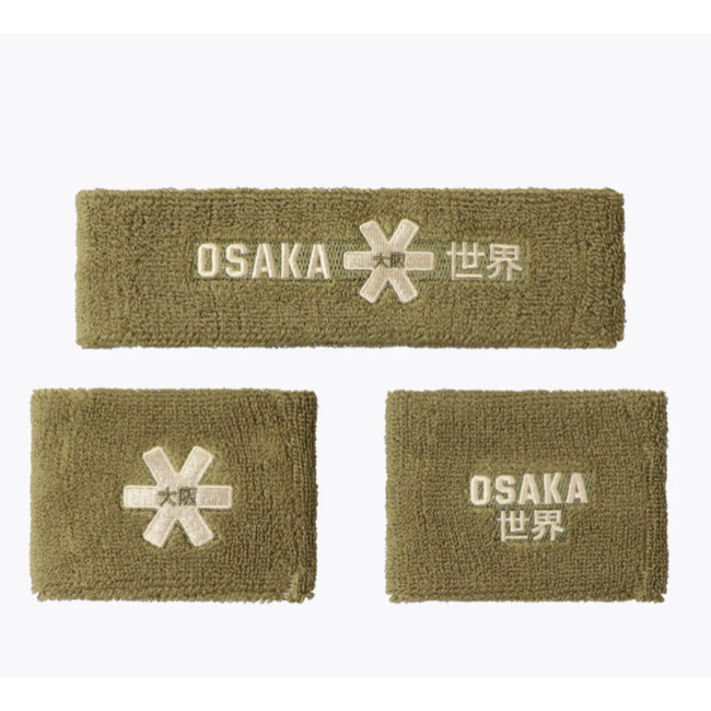 Osaka Sweatband set 2.0 Olive