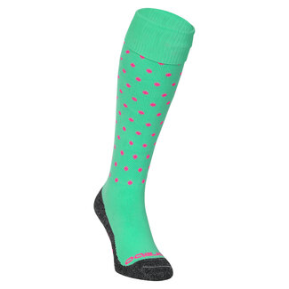 Brabo Socks Dots Lime/Pink