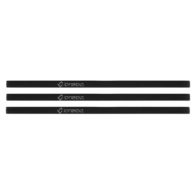 Brabo Hair Elastic Black (3pcs 5mm)