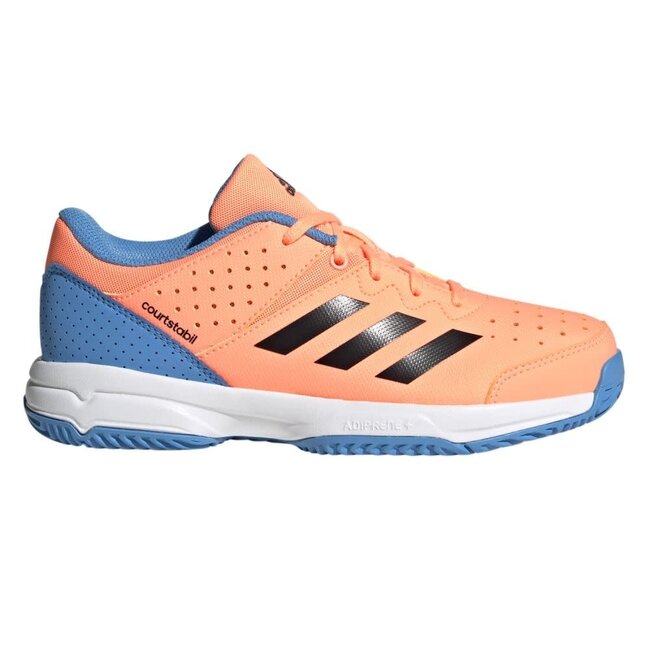 Adidas Court Stabil JR Orange/ Blue