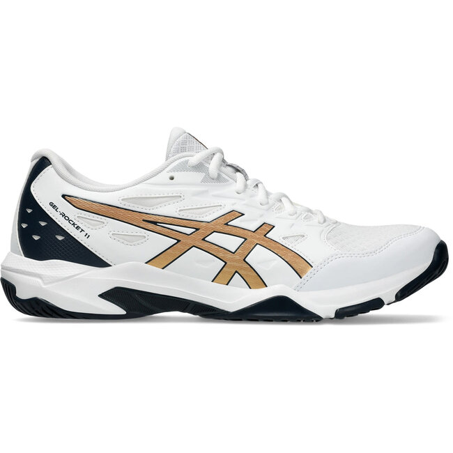 Asics Gel-Rocket 11 White/Pure Gold