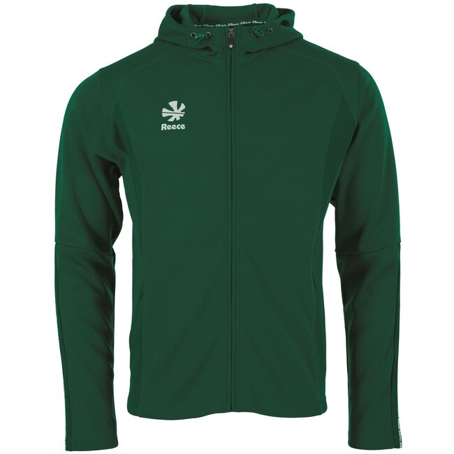 Reece Shift Hooded Full Zip Top Green