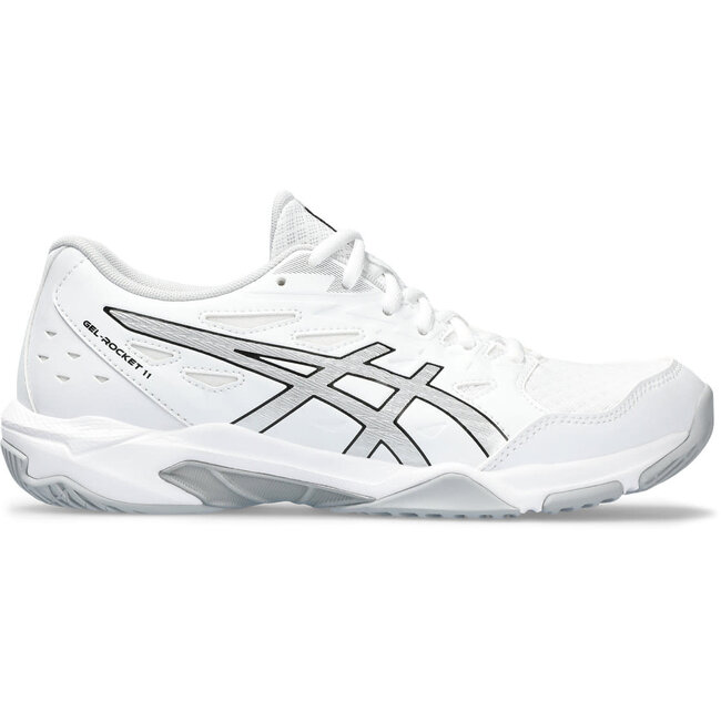 Asics Gel-Rocket 11 Pure white / Silver