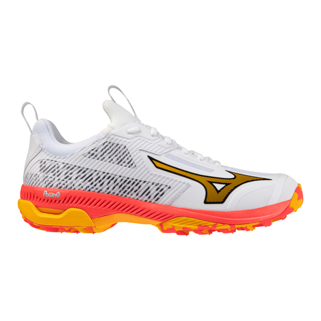 Mizuno Wave Panthera 2 White/Fiery Coral 2/Citrus
