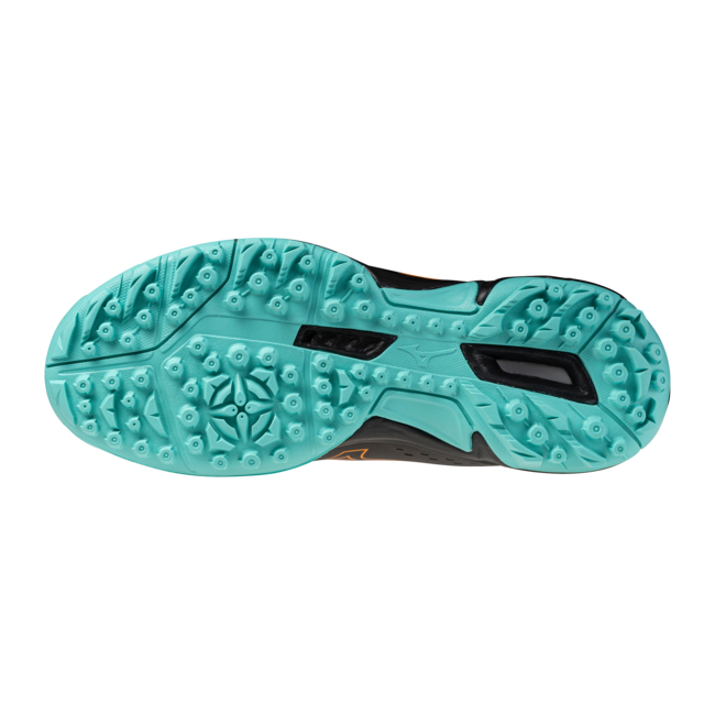 Mizuno Wave Lynx 2 Jr. Black/Tangelo/Ice Green