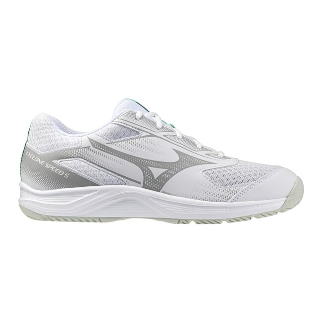 Mizuno Shoe Cyclone Speed 5 White/Black/FrozenEmerald