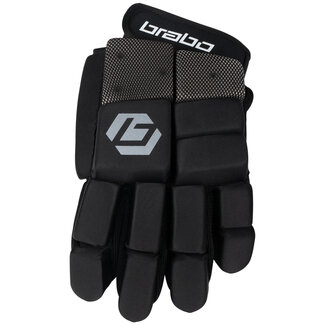 Brabo Elite Full Finger Indoor Glove Black Left hand