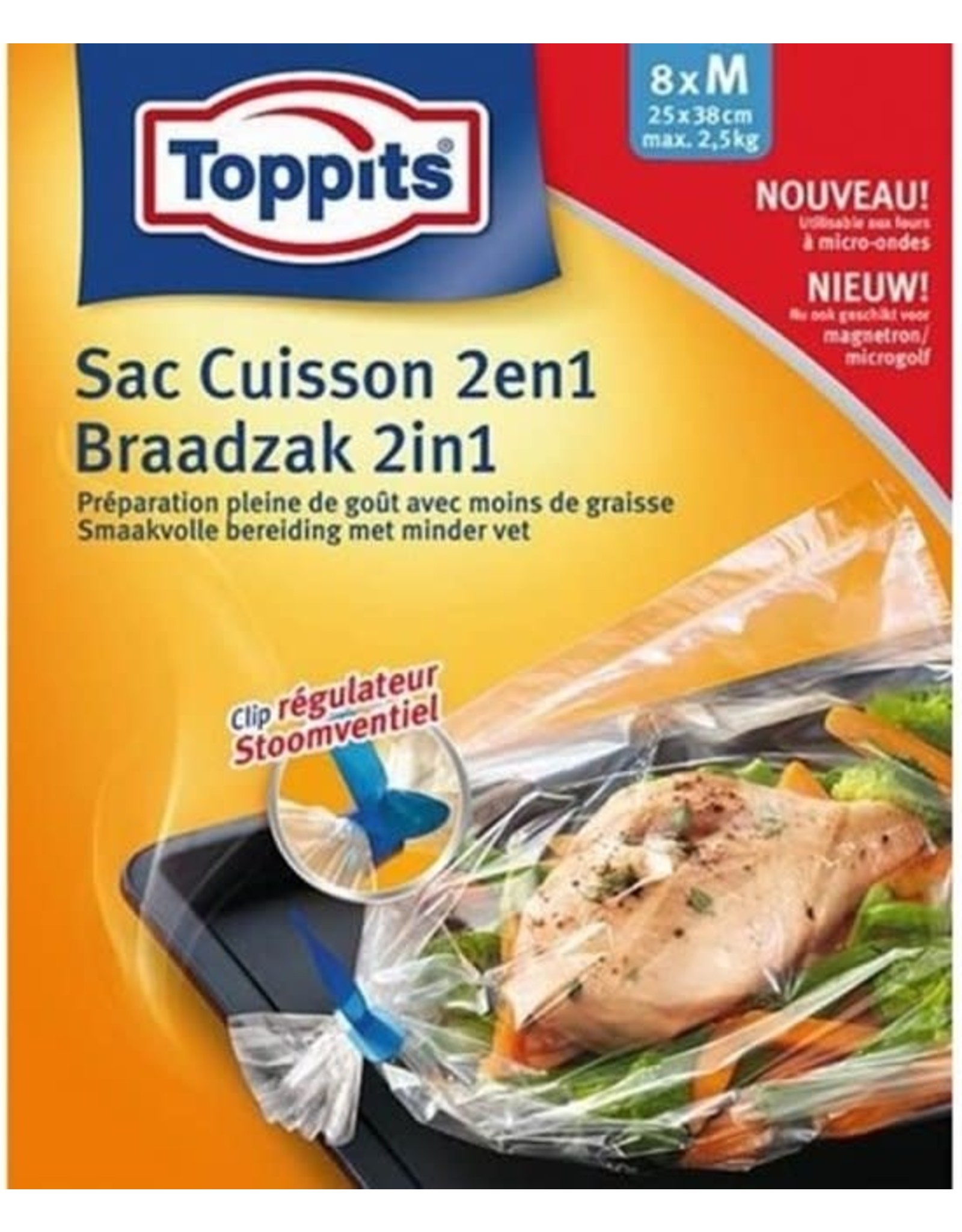 TOPPITS BRAADZAK 2IN1