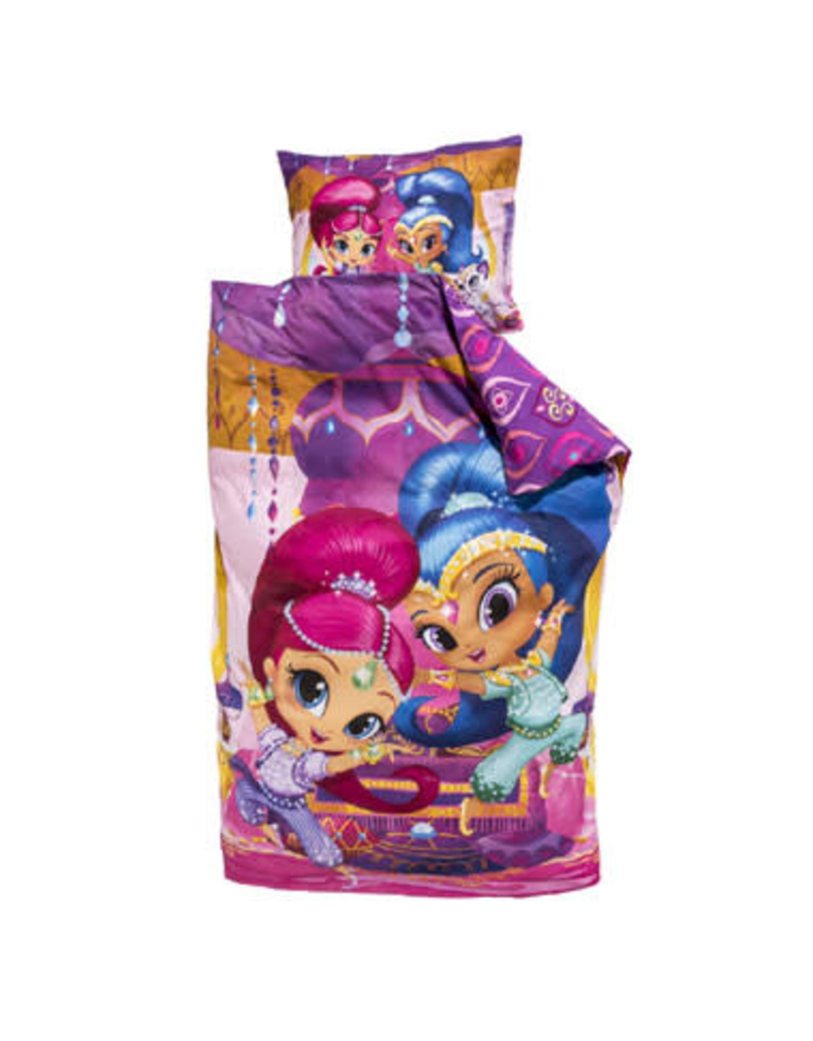 NICKELODEON Shimmer & Shine dekbedovertrek - 140 x 200 cm