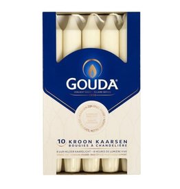 GOUDA D/10 Gouda Kroonkaars ivoor 200/24