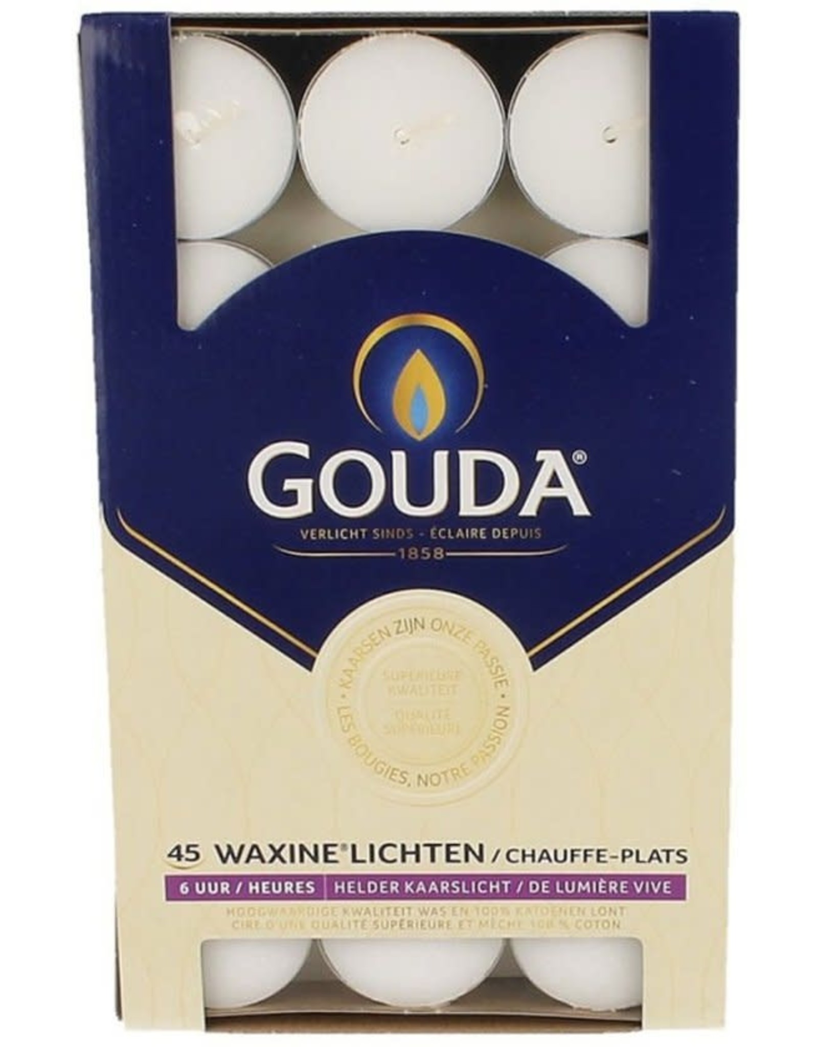 GOUDA GOUDA WAXINELICHTEN DS 45 ST