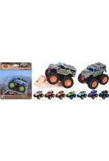 Monstertruc Die-Cast Frictie 4 assorti