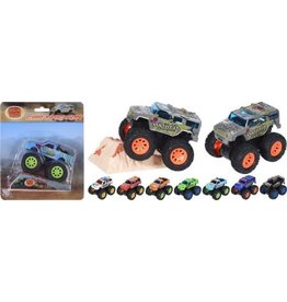 Monstertruc Die-Cast Frictie 4 assorti