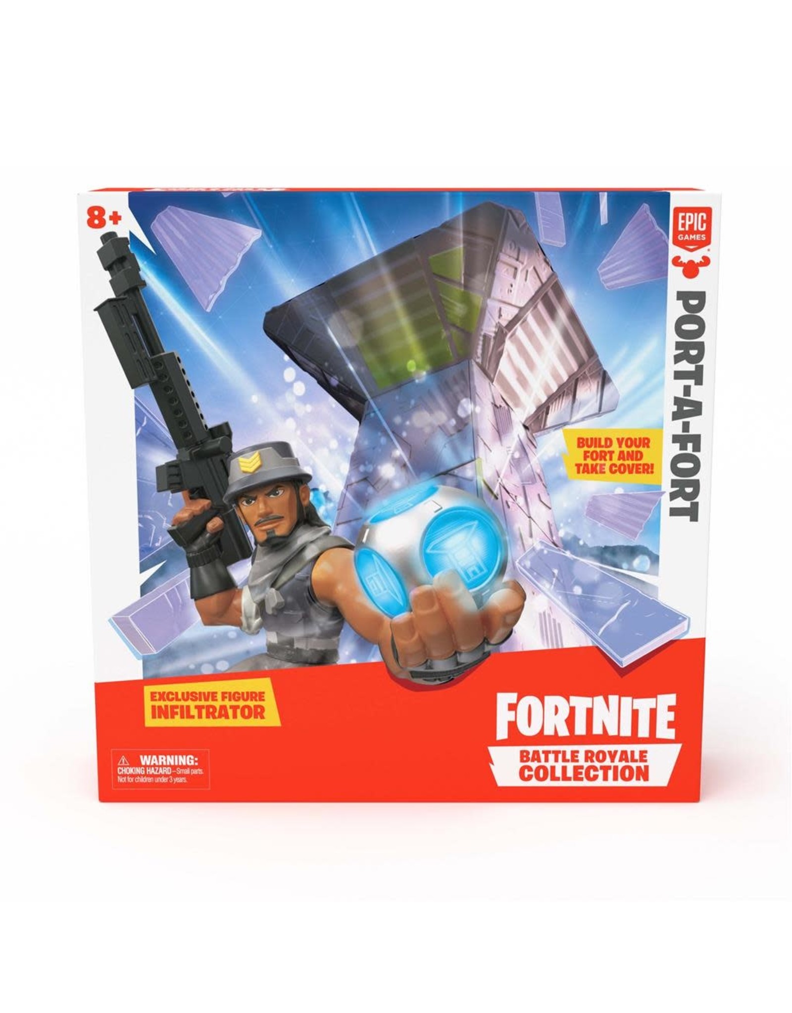 FORTNITE FORTNITE FIGUUR 5 CM PLAYSET PORT A FORT