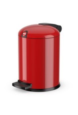 HAILO Afvalbak /pedaalemmer Design maat S 4 L rood Hailo