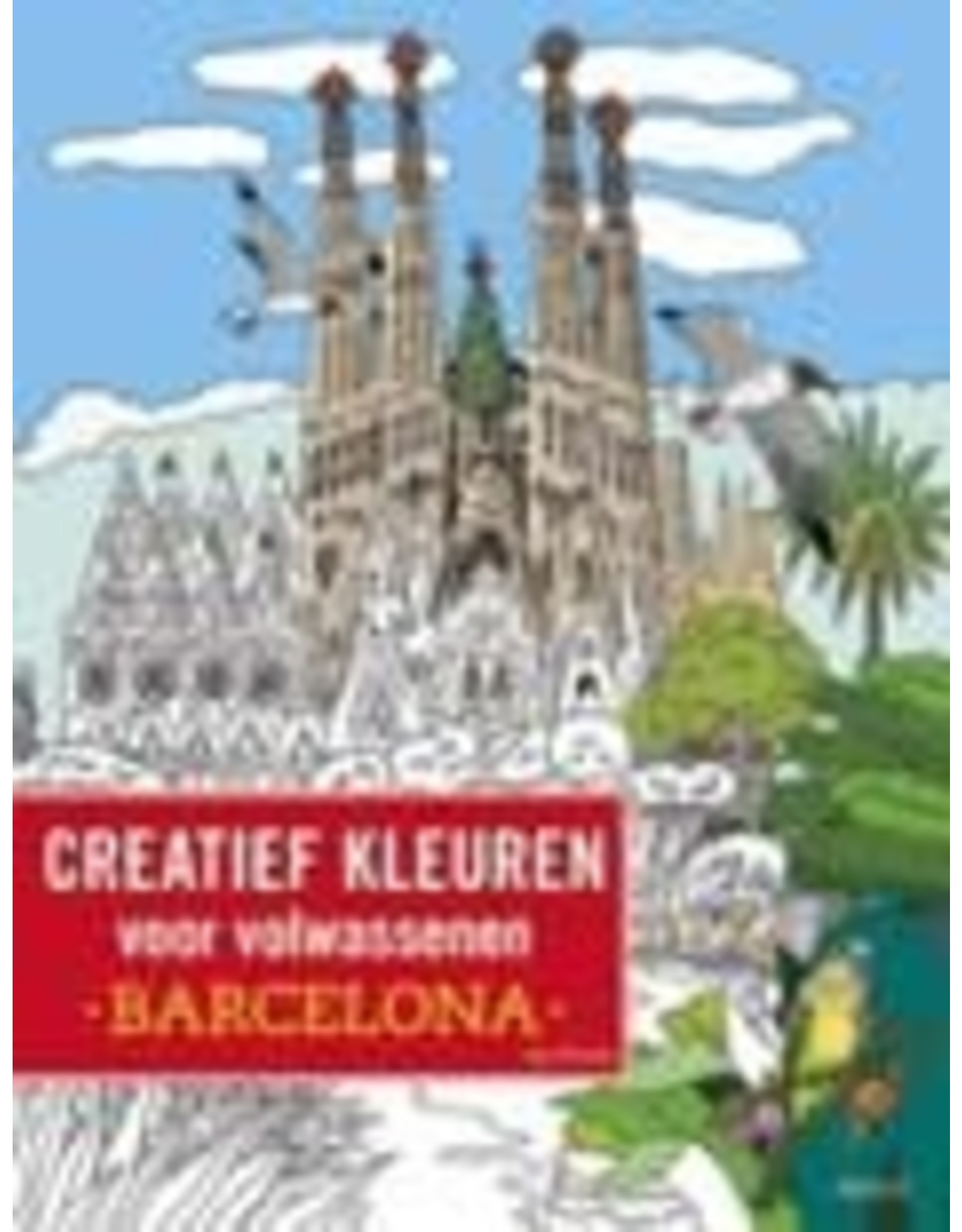 DELTAS Creatief kleuren voor volwassenen Barcelona