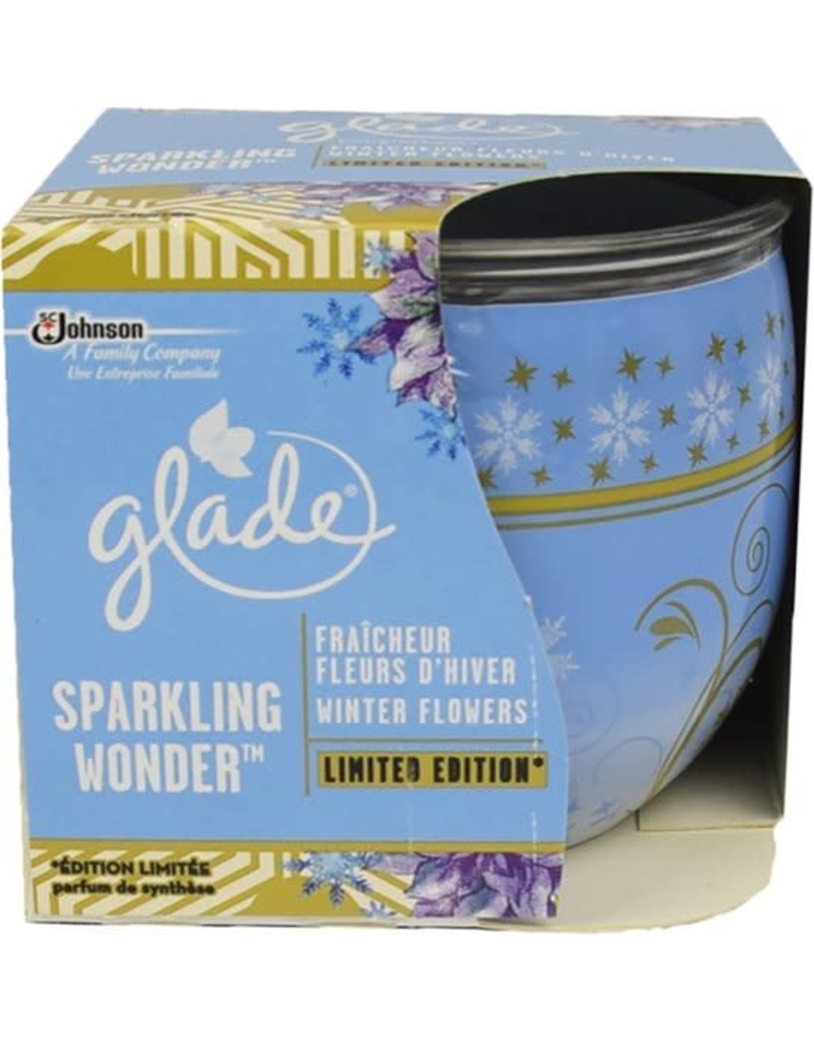 GLADE KAARS SPARKL. WW FLOWER