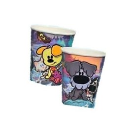 PAPIER BEKERTJES WOEZEL&PIP 8 STUKS 250ML