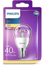 PHILIPS PHILIPS 6W(40W) E14 WW P45 CL ND/4 LED LAMP