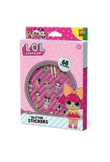 GLITTER STICKERS L.O.L lol