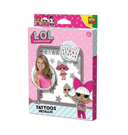 Ses SES L.O.L./LOL- Hobbypakket - Tattoos metallic- Kinderen