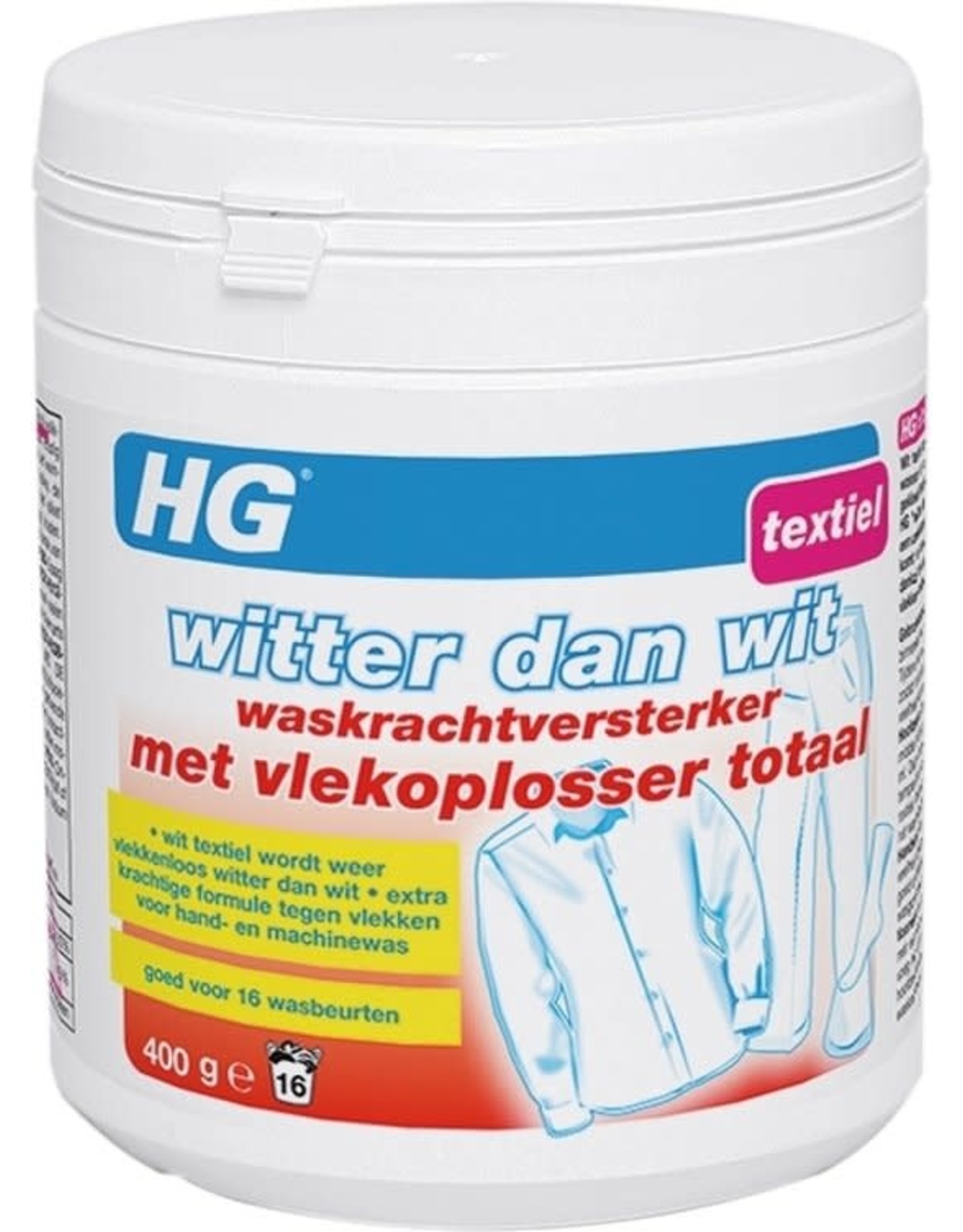 HG WASKRACHTVERSTERKER WIT
