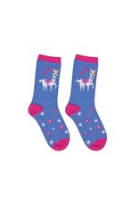 BB Sweety Socks Lama blauw 31/34