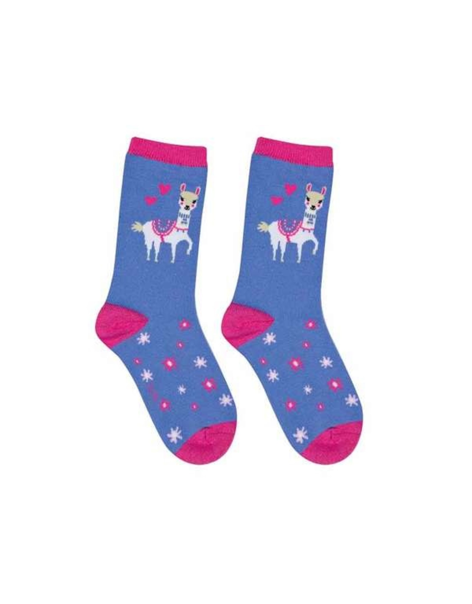 BB Sweety Socks Lama blauw 31/34