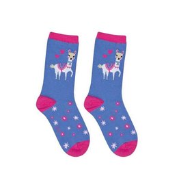 BB Sweety Socks Lama blauw 31/34
