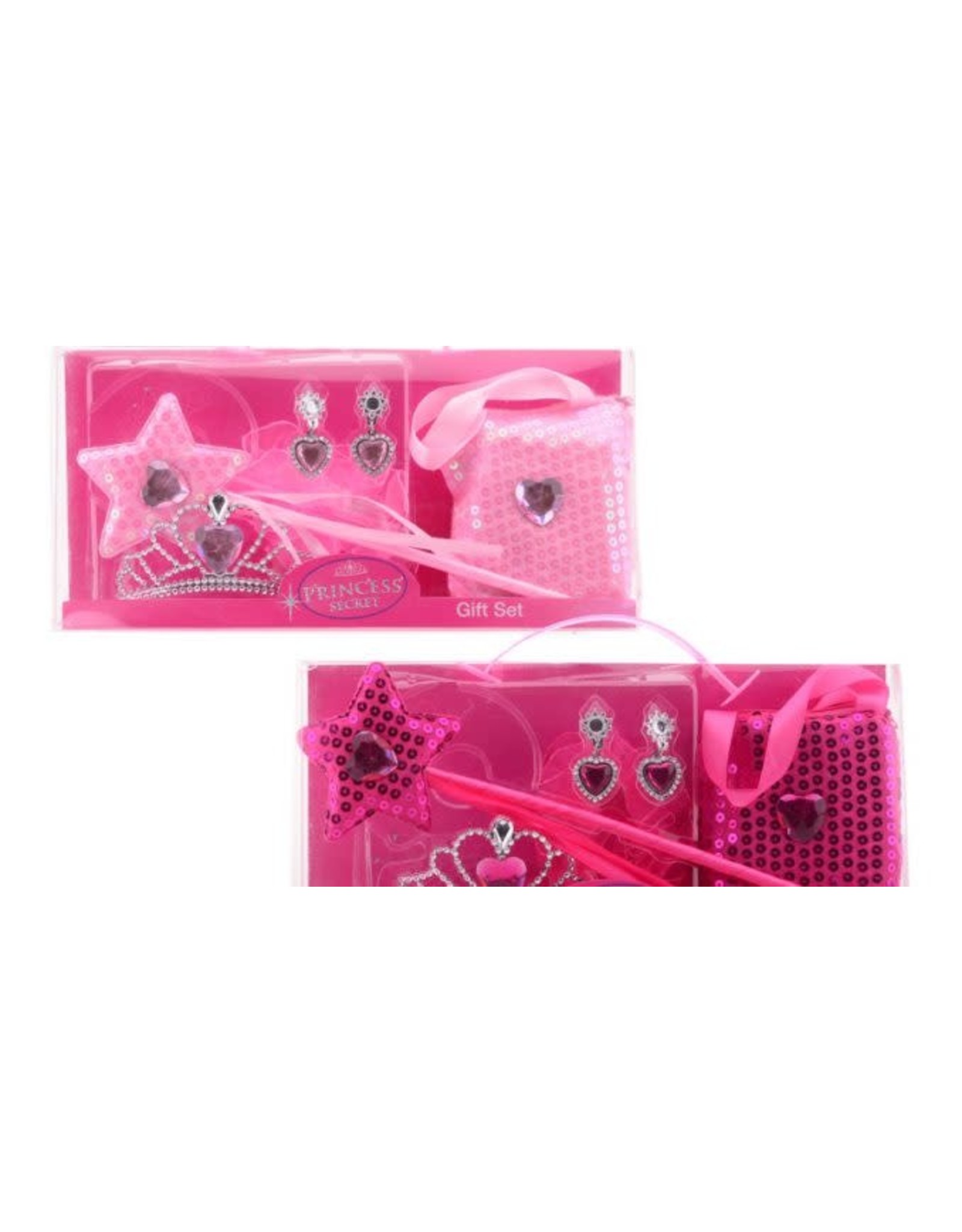 Johntoy Giftset Princess Secret Meisjes Donkerroze 5-delig