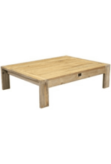 SENS-LINE Da Vinci houten tuintafel 110x83x31 cm