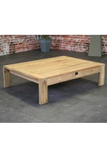 SENS-LINE Da Vinci houten tuintafel 110x83x31 cm