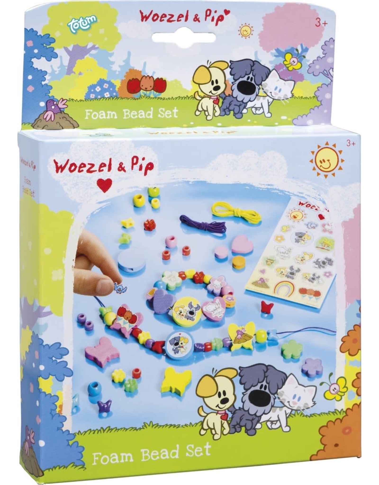 Wegenbouwproces De daadwerkelijke Gangster TOTUM WOEZEL & PIP ARMBANDJES MAKEN - H-BLOK & TOYS