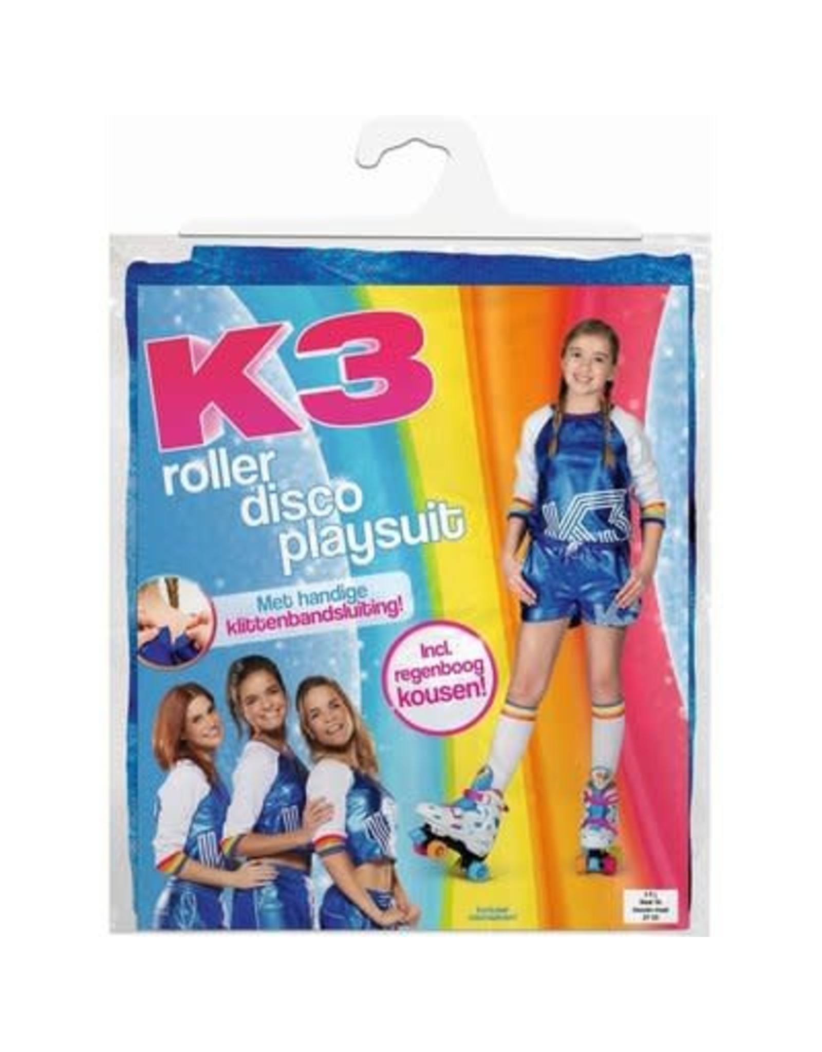 STUDIO 100 K3 ROLLERSKATE OUTFIT - 9-11J - INCL. KOUSEN