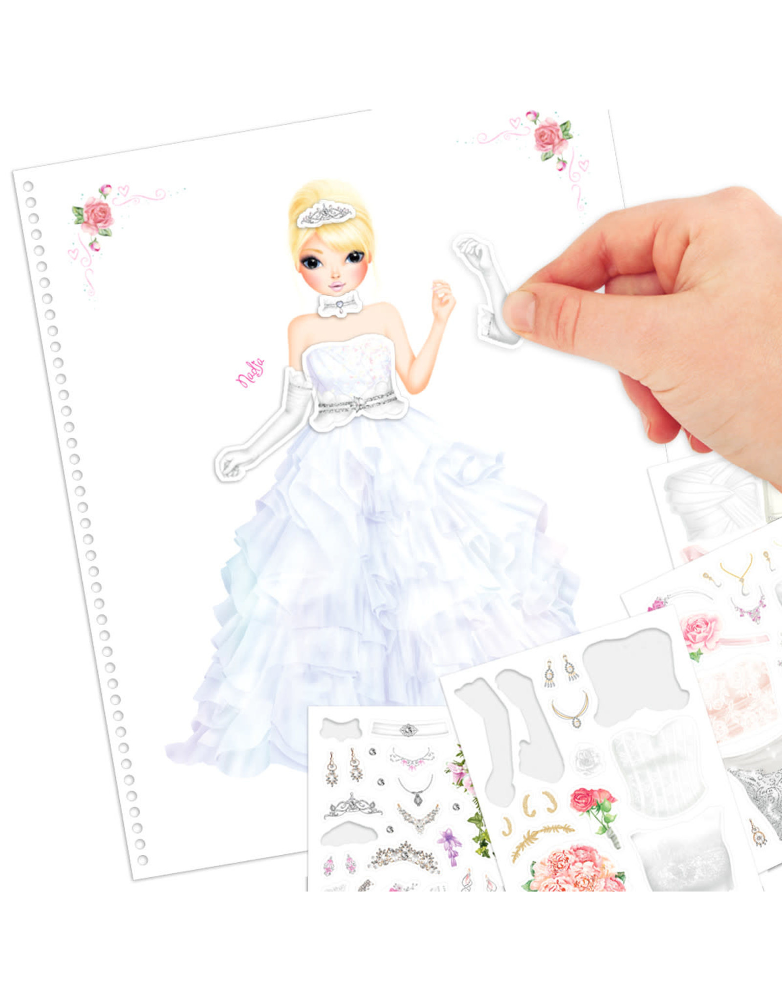 TOPMODEL CREATE YOUR WEDDING SPECIAL COLOURING BOOK