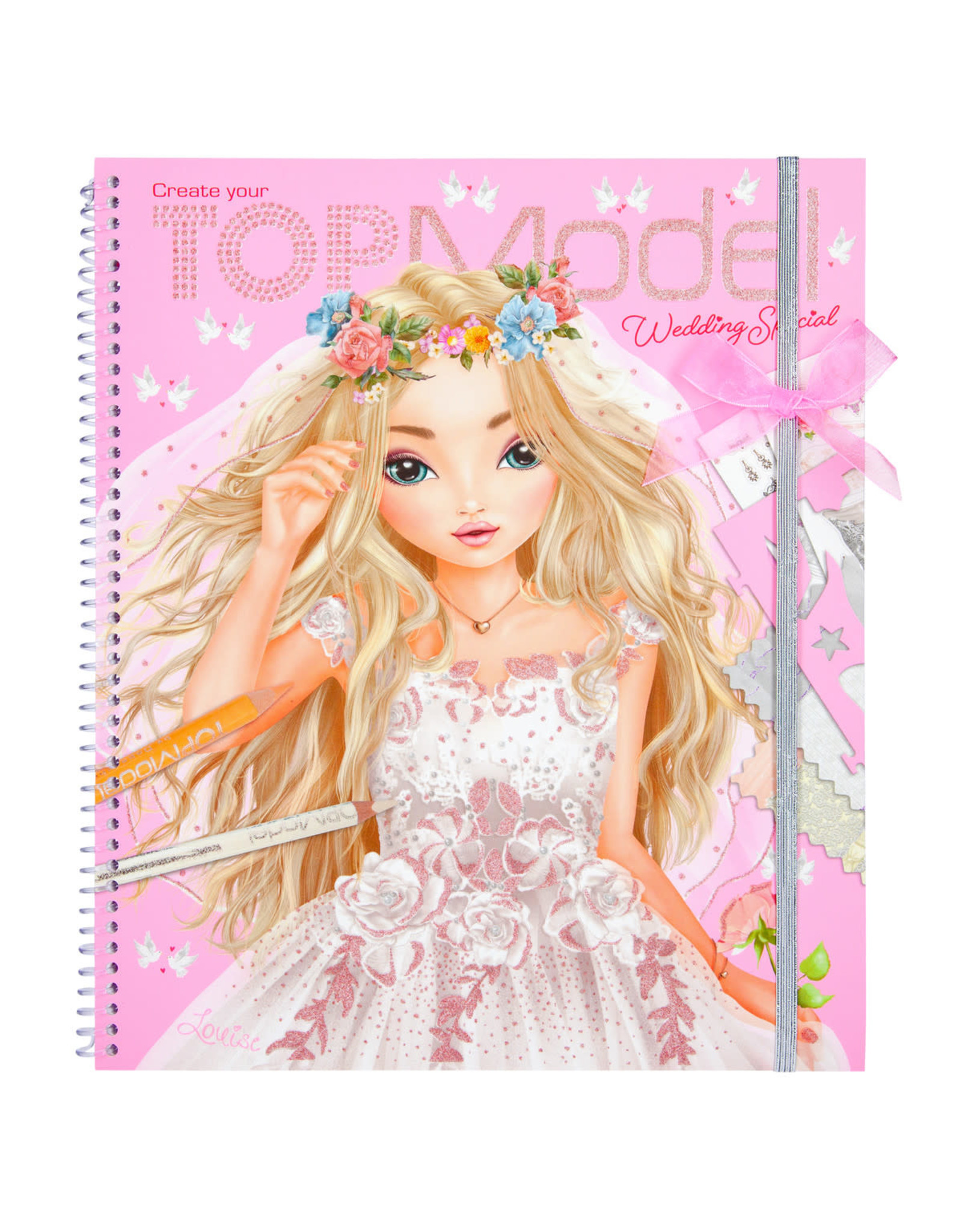 TOPMODEL CREATE YOUR WEDDING SPECIAL COLOURING BOOK