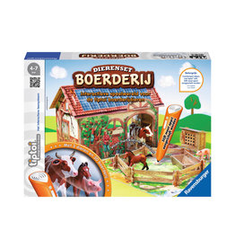 RAVENSBURGER tiptoi® Dierenset boerderij